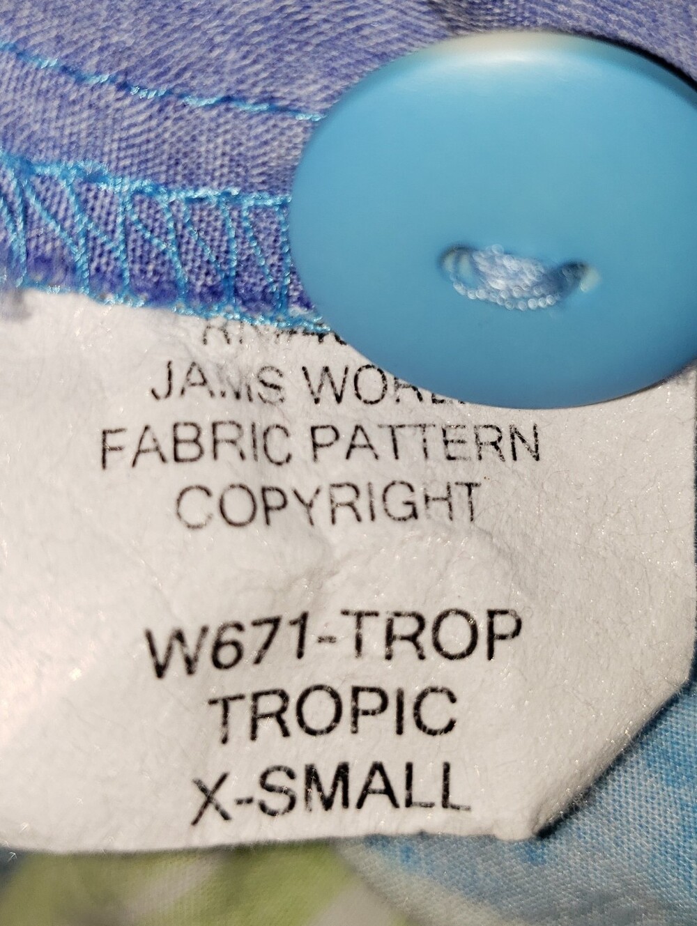 Jams World Tropical Button Down Hawaain Shirt - Picture 3 of 3
